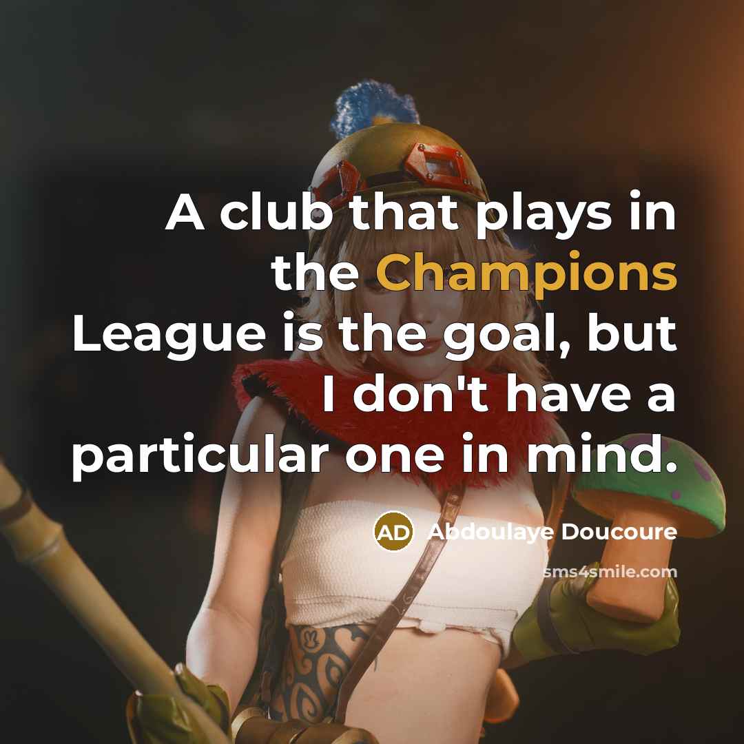 “A club that plays in the Champions League is the…” quote by Abdoulaye Doucoure