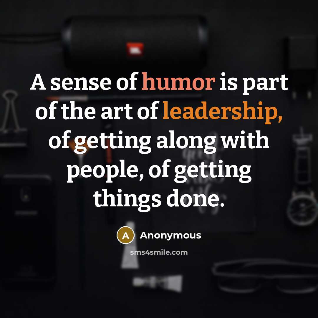 “A sense of humor is part of the art of…” quote by Anonymous