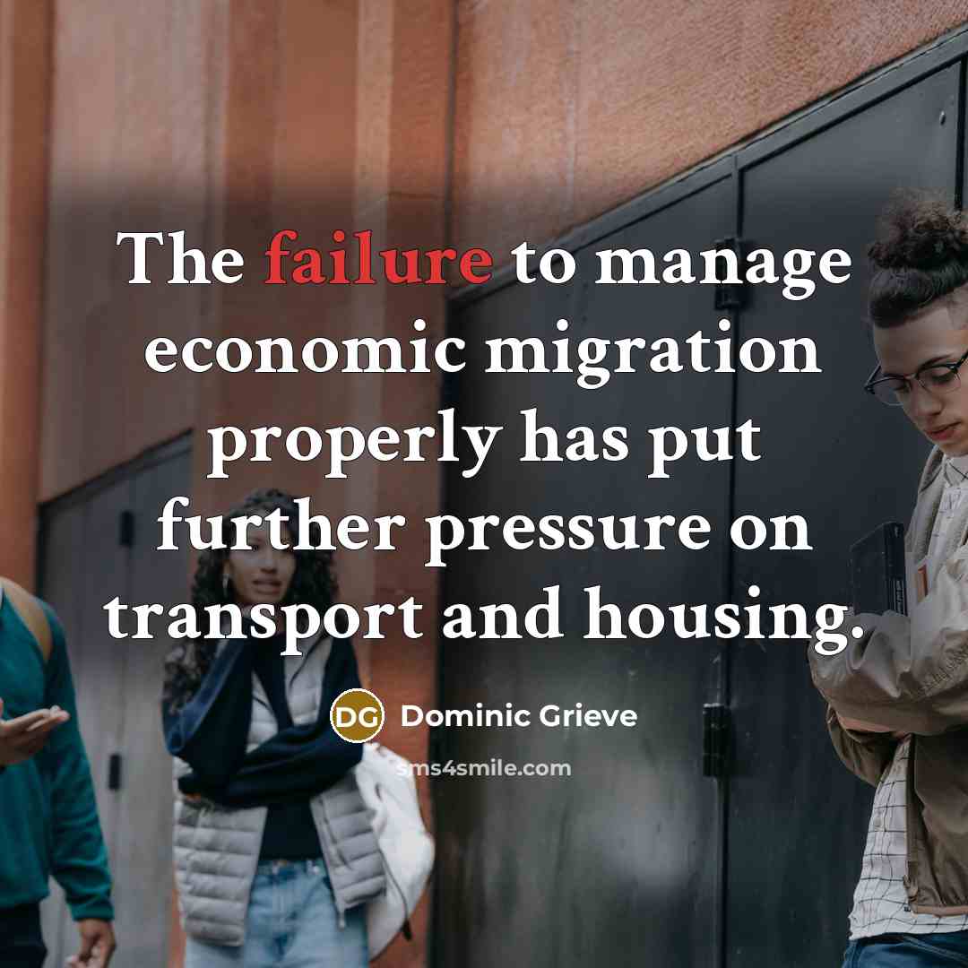 “The failure to manage economic migration properly has put further…” quote by Dominic Grieve