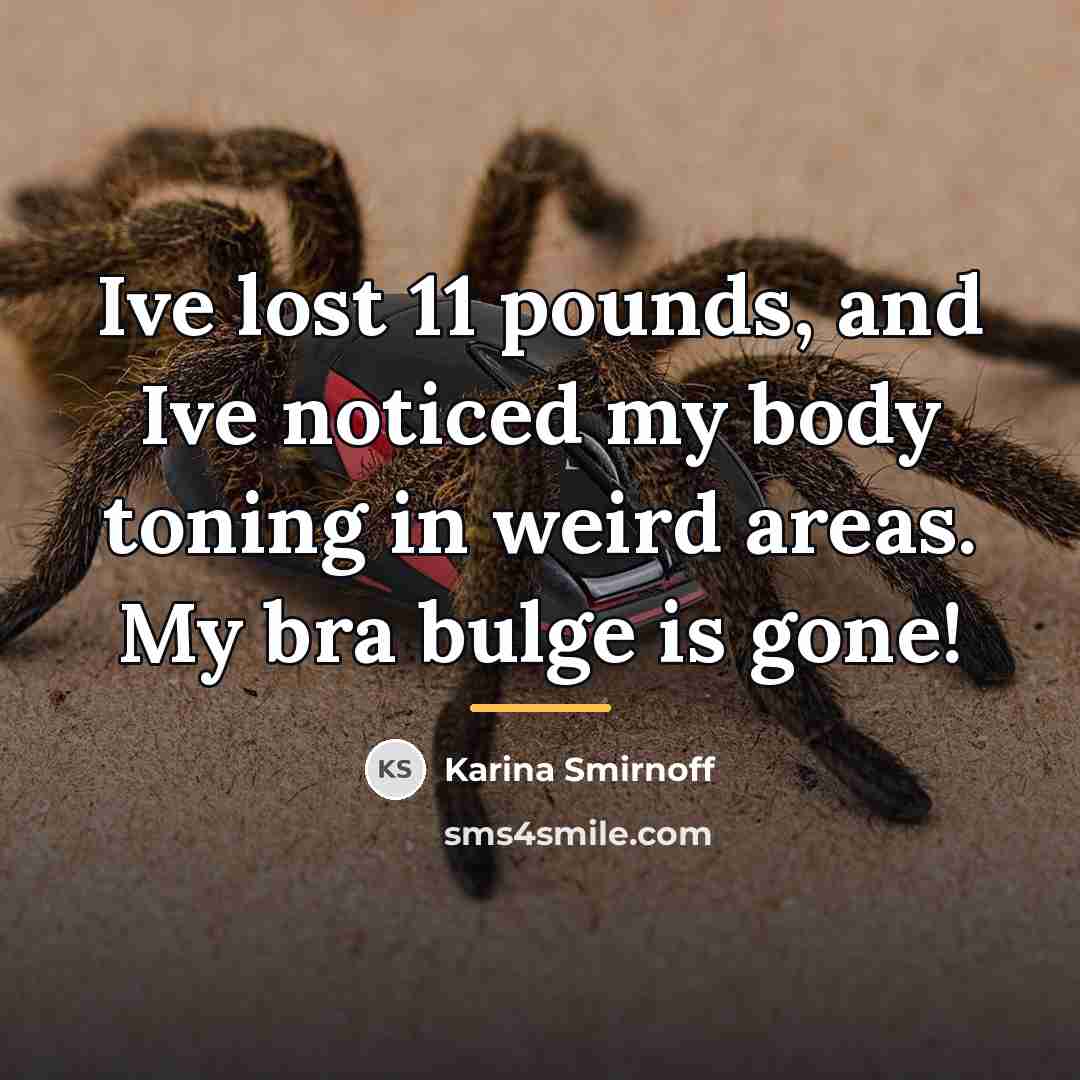 “Ive lost 11 pounds, and Ive noticed my body toning…” quote by Karina Smirnoff