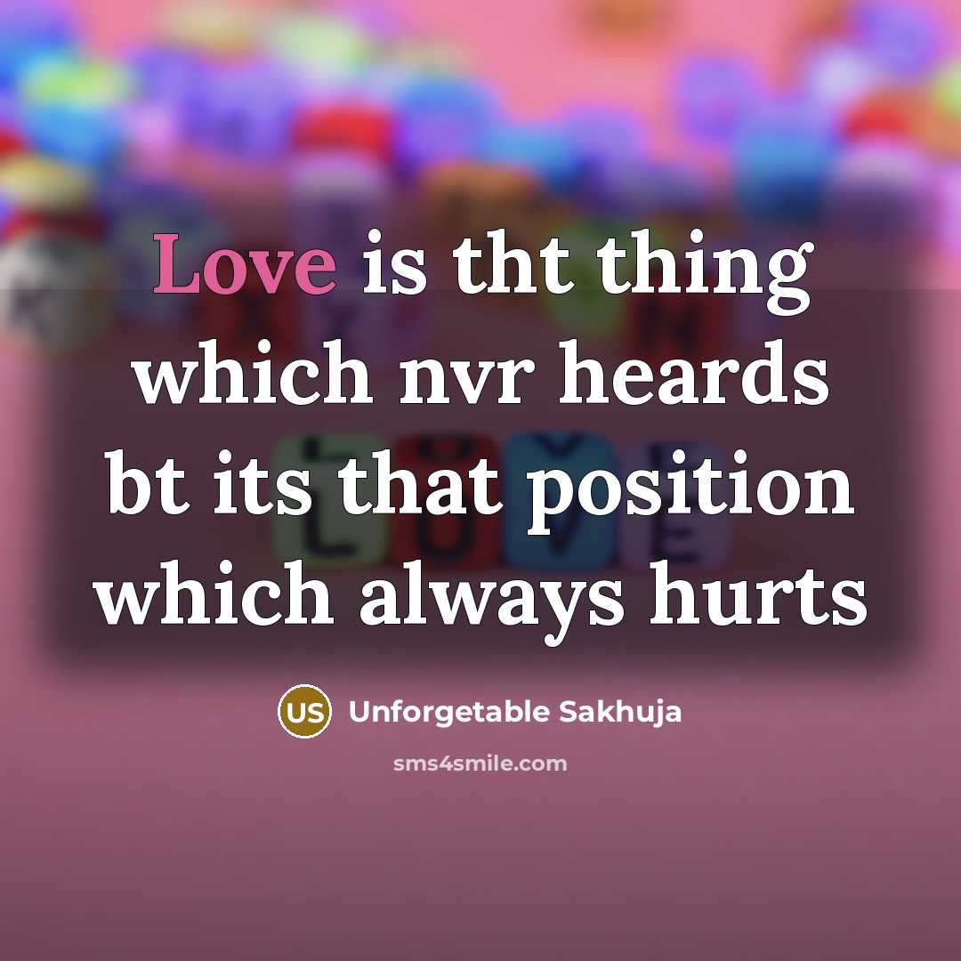 “Love is tht thing which nvr heards bt its that…” quote by Unforgetable Sakhuja