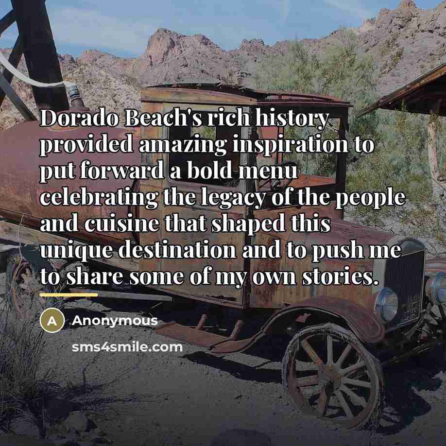 “Dorado Beach's rich history provided amazing inspiration to put forward…” quote by Anonymous