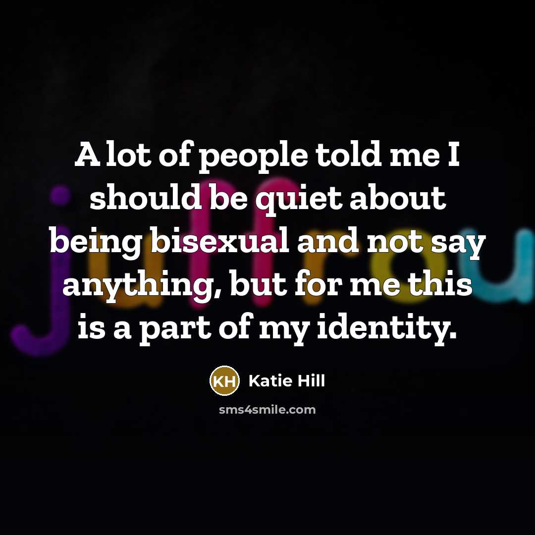 “A lot of people told me I should be quiet…” quote by Katie Hill