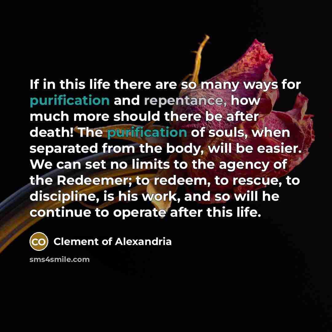 “If in this life there are so many ways for…” quote by Clement of Alexandria