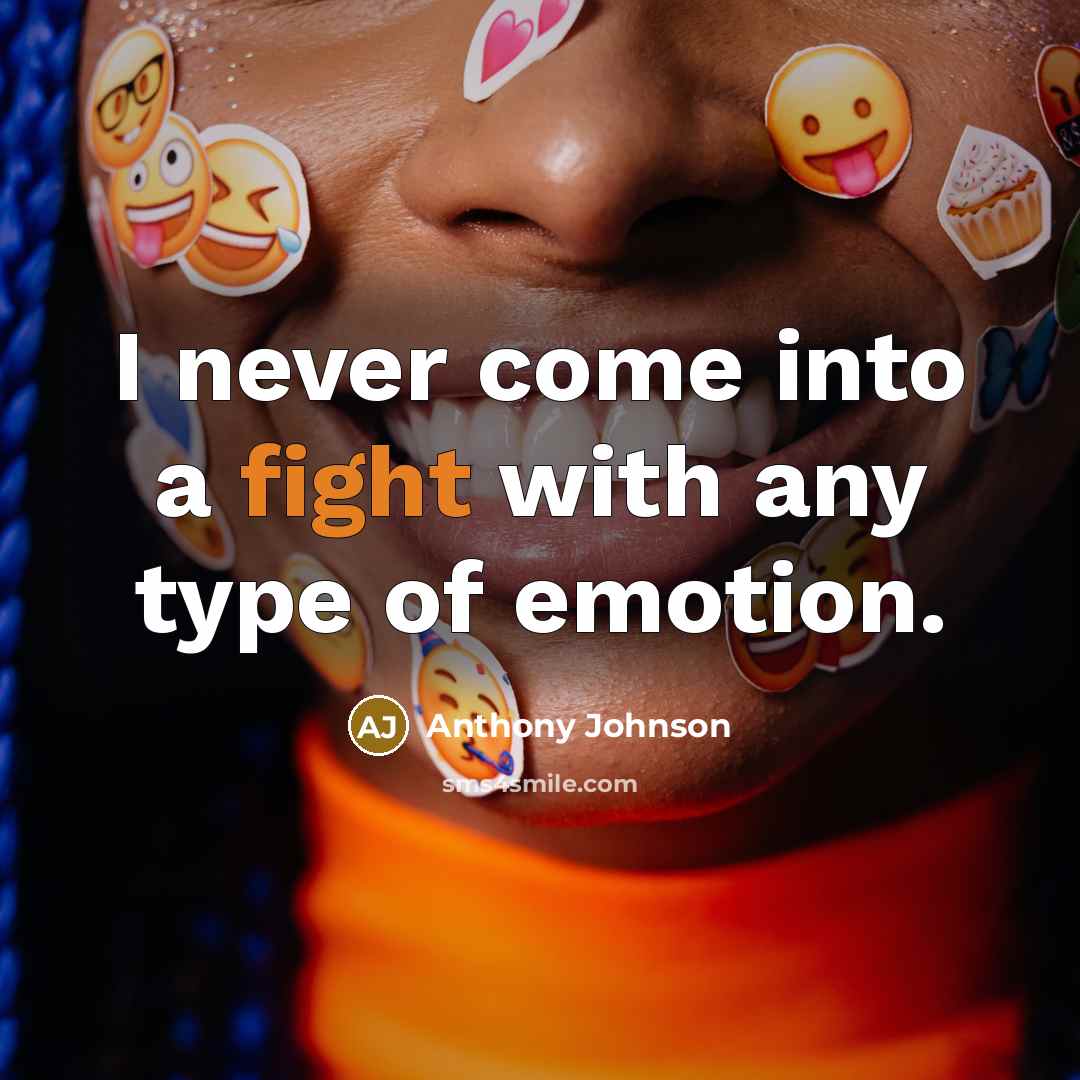 “I never come into a fight with any type of…” quote by Anthony Johnson