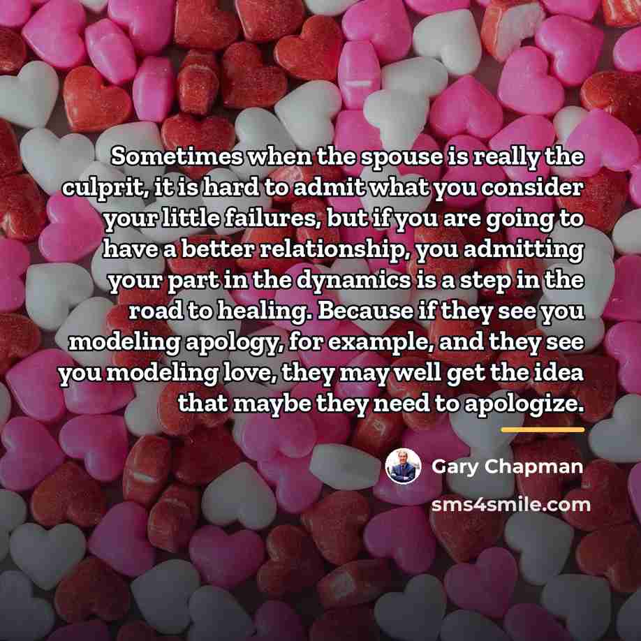 “Sometimes when the spouse is really the culprit, it is…” quote by Gary Chapman