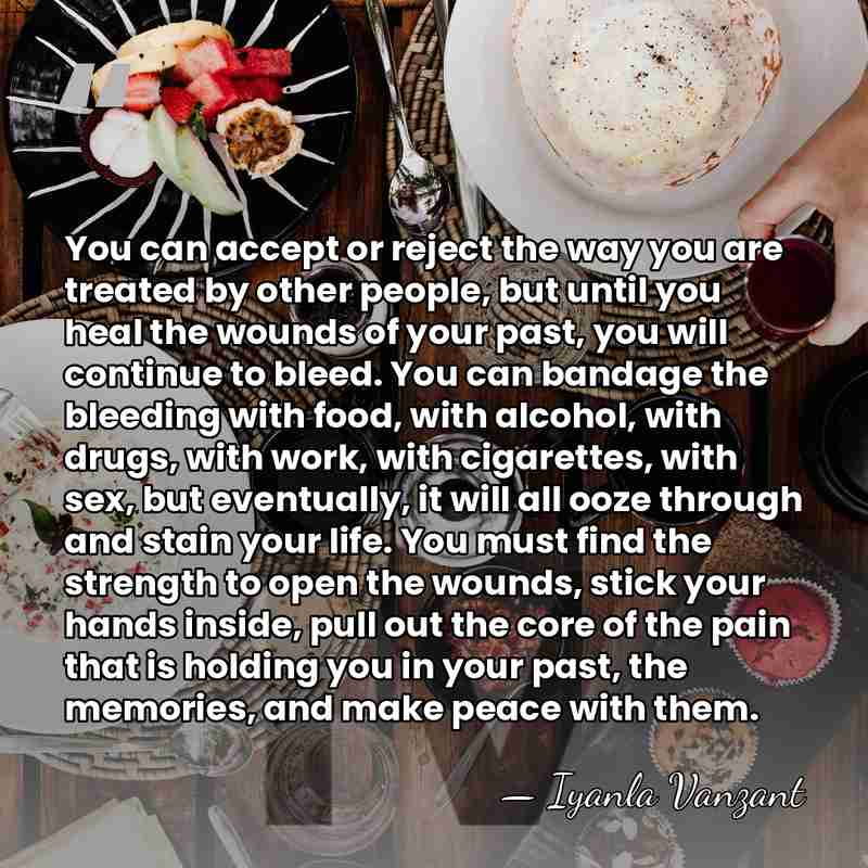 You can accept or reject the way you are treated by other&hellip; - Iyanla Vanzant