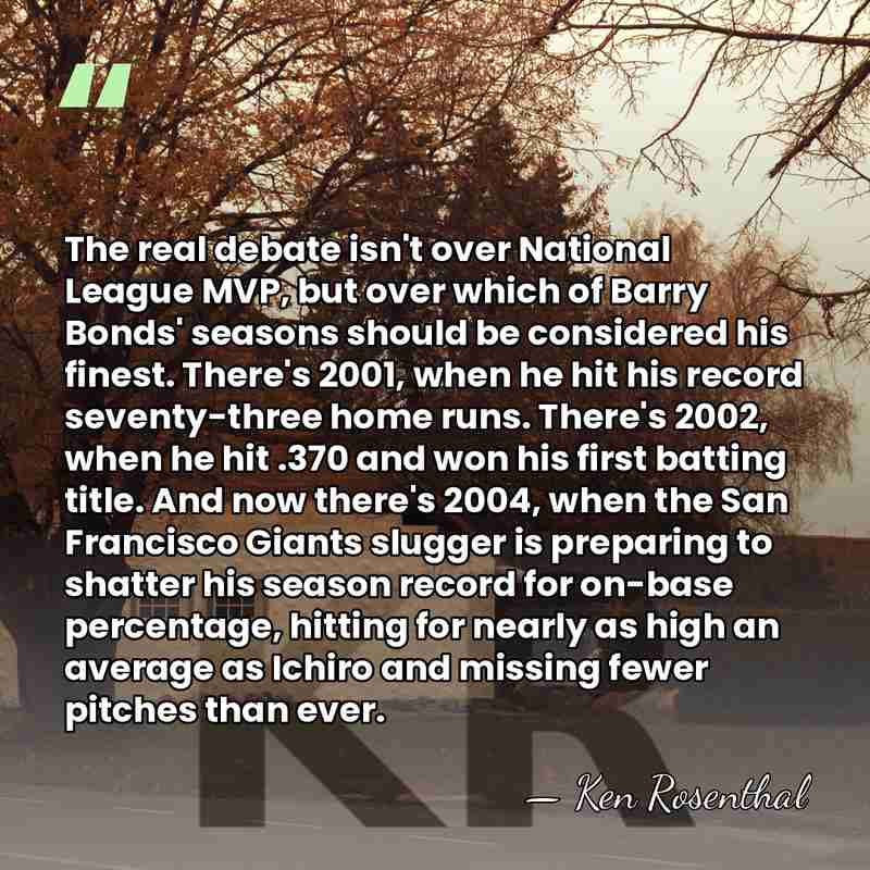 The real debate isn't over National League MVP, but over which of&hellip; - Ken Rosenthal