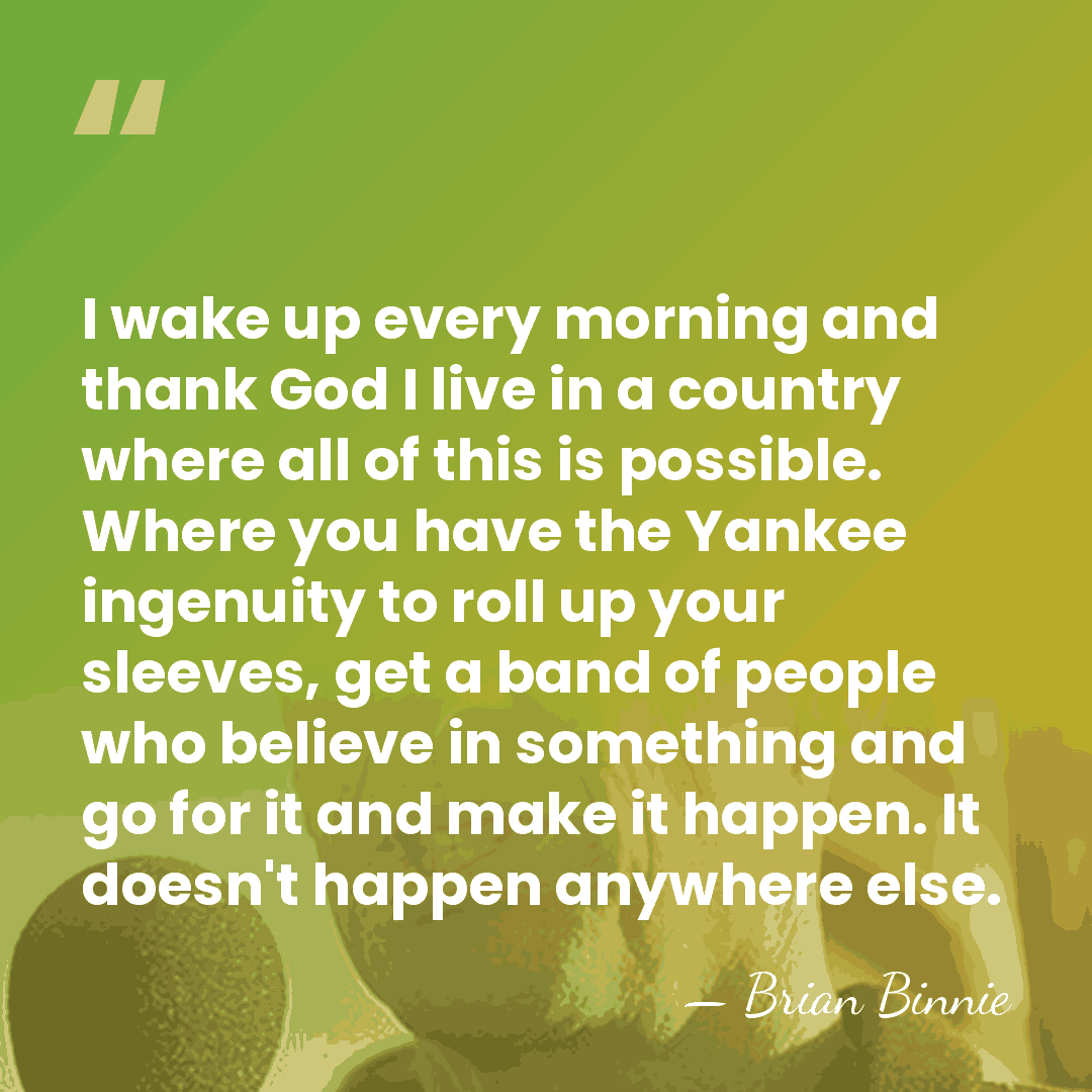 I wake up every morning and thank God I live in a&hellip; - Brian Binnie