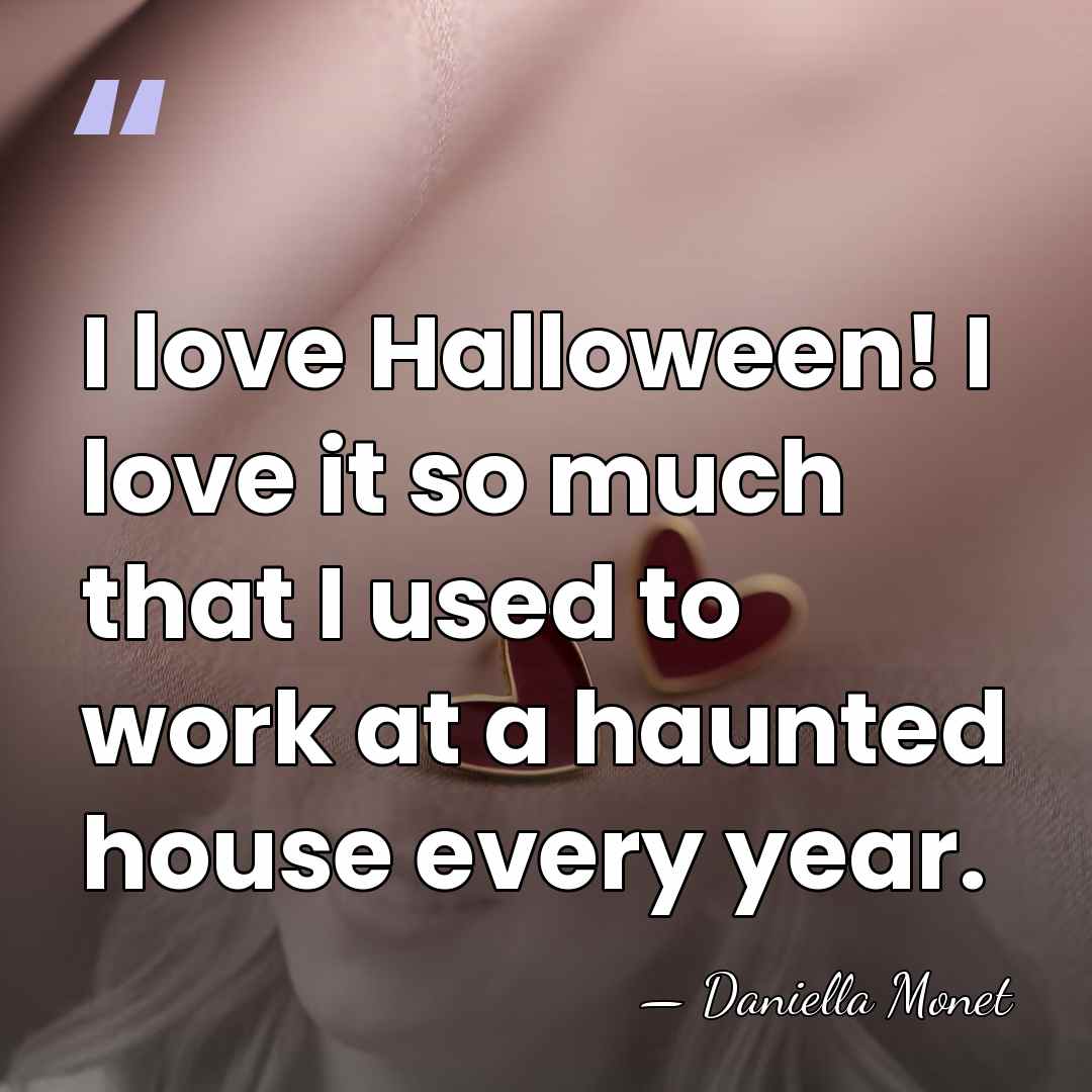 I love Halloween! I love it so much that I used to&hellip; - Daniella Monet
