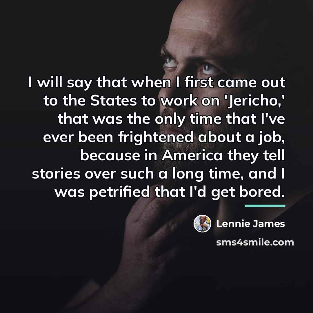 “I will say that when I first came out to…” quote by Lennie James