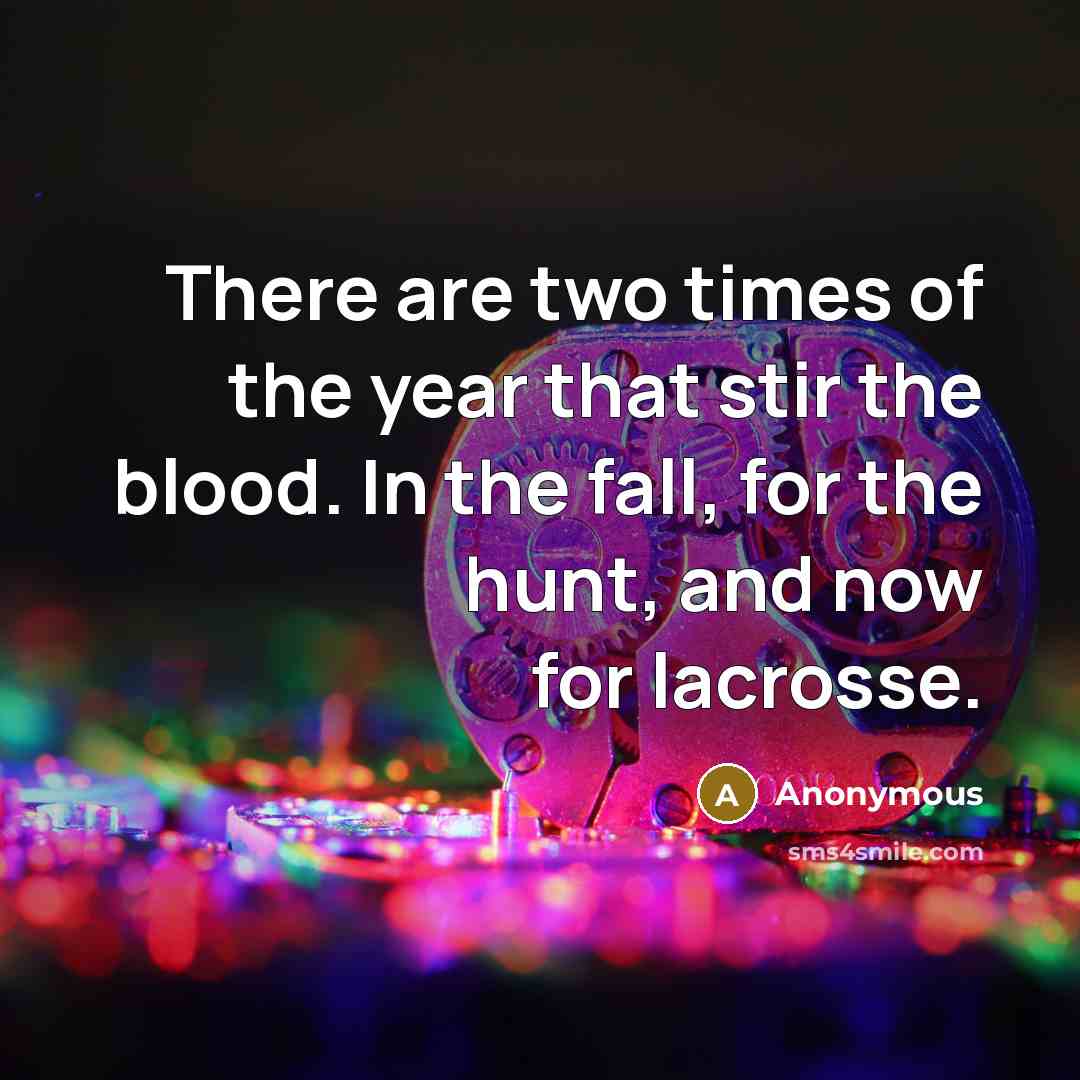 “There are two times of the year that stir the…” quote by Anonymous