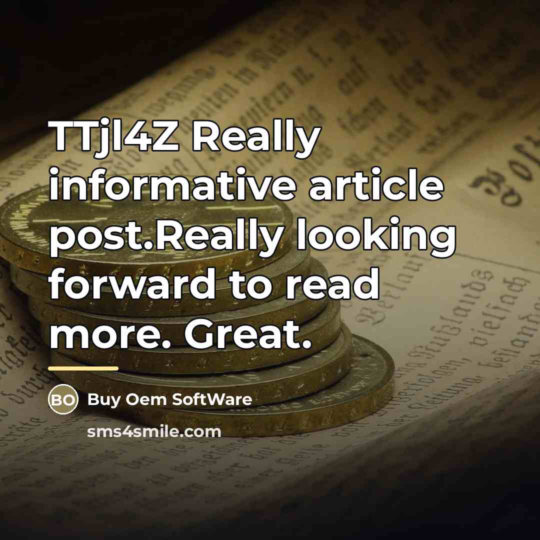 “TTjl4Z Really informative article post.Really looking forward to read more.…” quote by Buy Oem SoftWare