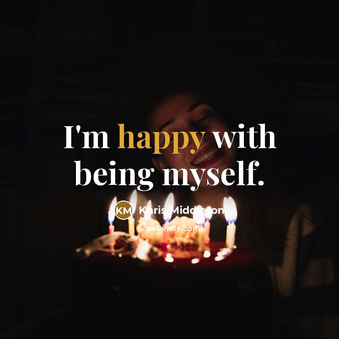 “I'm happy with being myself.…” quote by Khris Middleton