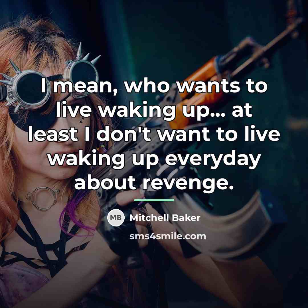 “I mean, who wants to live waking up... at least…” quote by Mitchell Baker