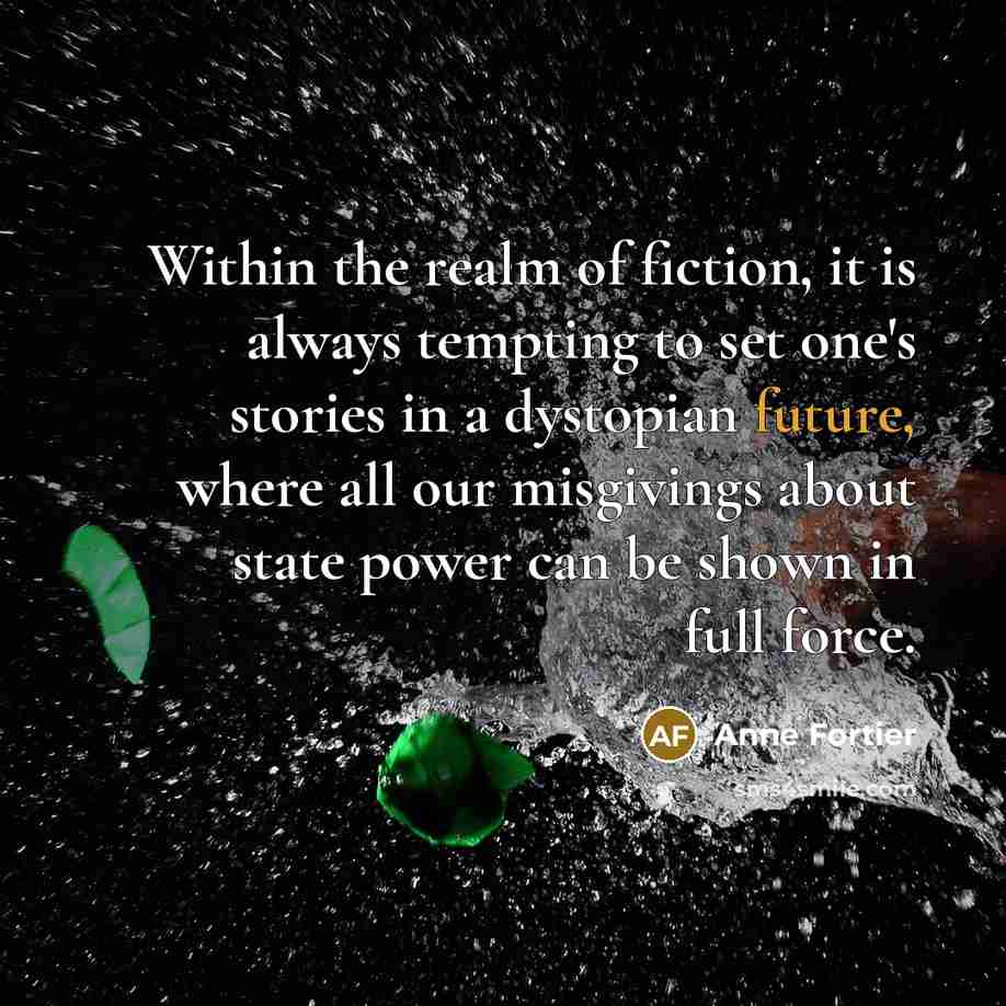 “Within the realm of fiction, it is always tempting to…” quote by Anne Fortier