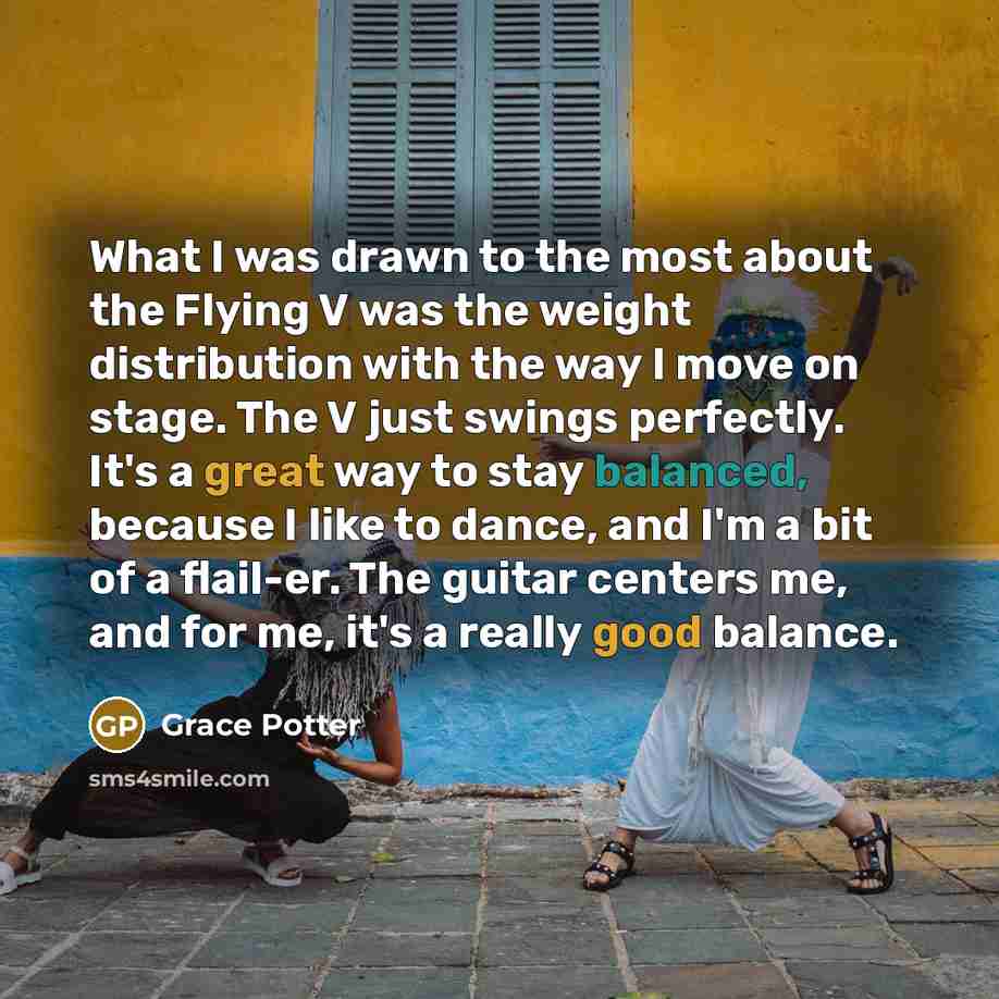 “What I was drawn to the most about the Flying…” quote by Grace Potter