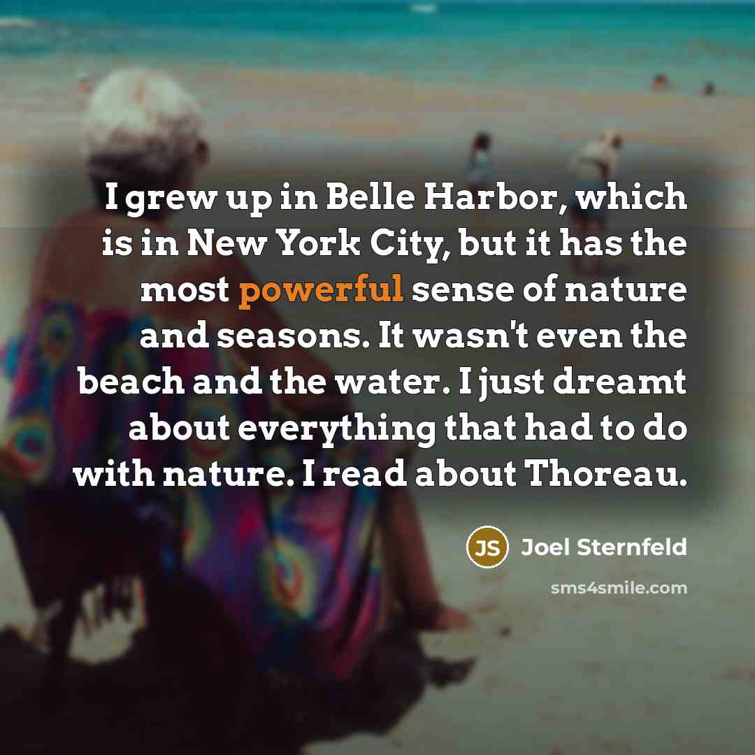 “I grew up in Belle Harbor, which is in New…” quote by Joel Sternfeld