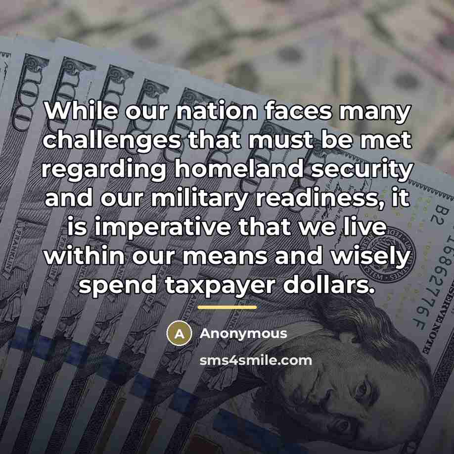 “While our nation faces many challenges that must be met…” quote by Anonymous