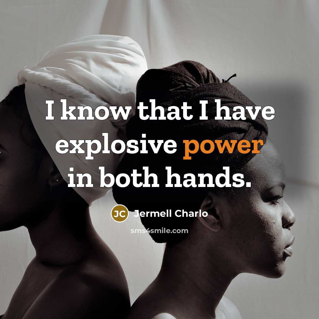 “I know that I have explosive power in both hands.…” quote by Jermell Charlo