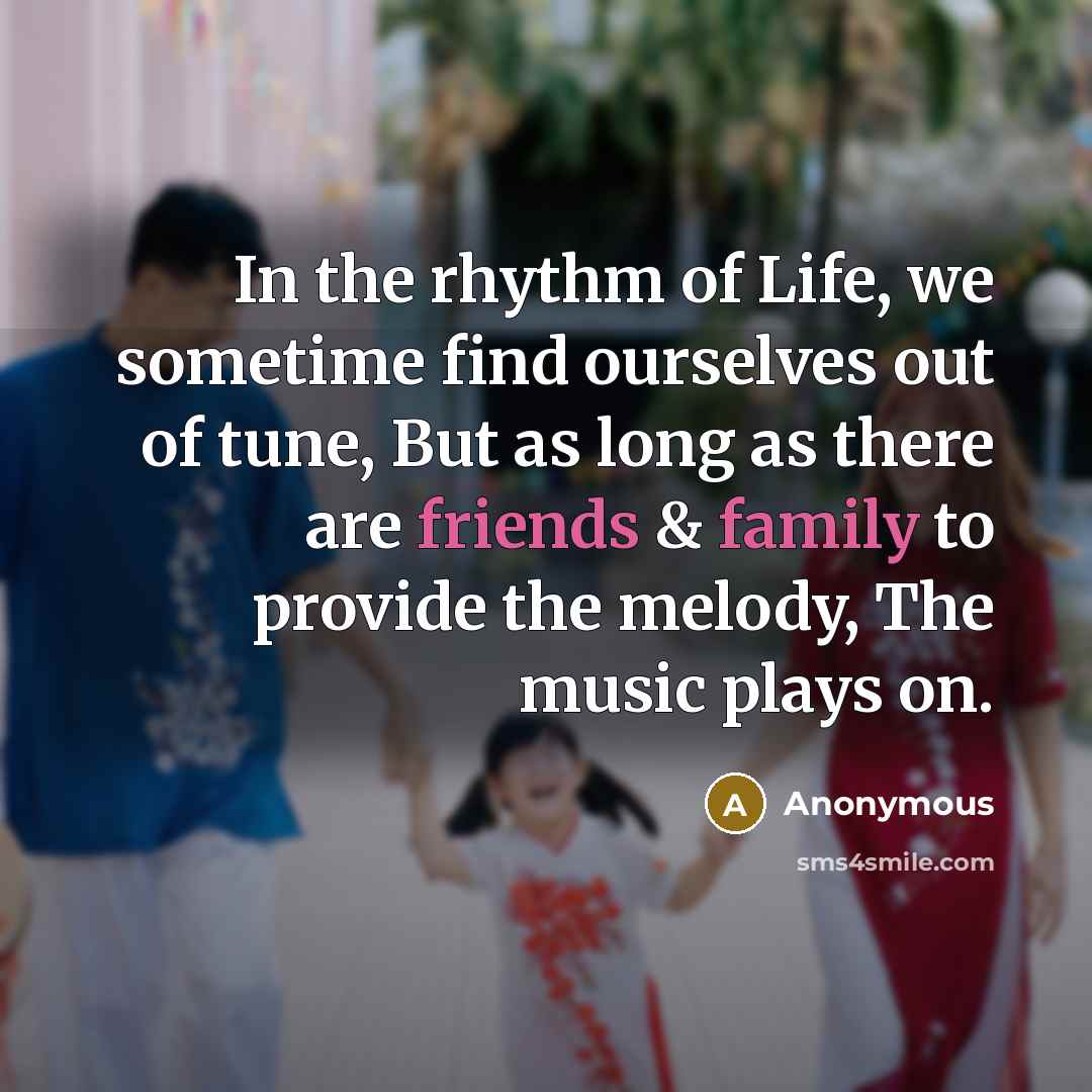 “In the rhythm of Life, we sometime find ourselves out…” quote by Anonymous