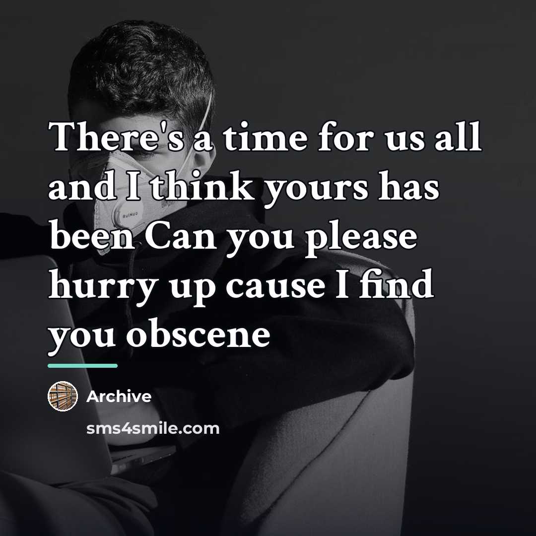 “There's a time for us all and I think yours…” quote by Archive