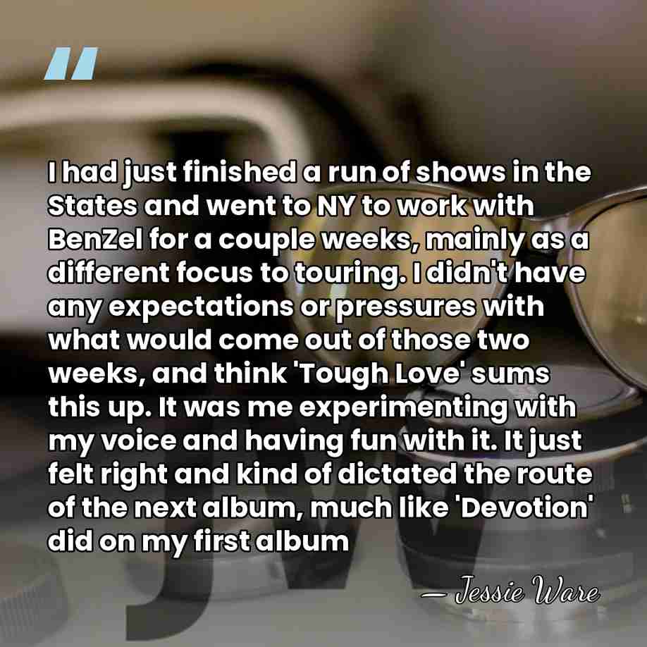 I had just finished a run of shows in the States and&hellip; - Jessie Ware