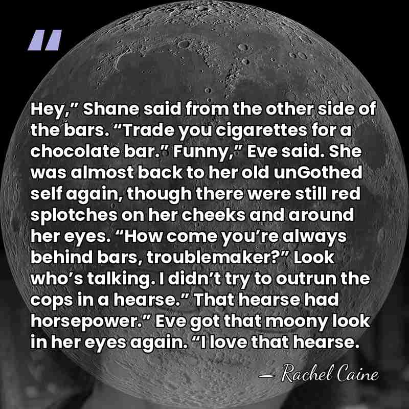 Hey,” Shane said from the other side of the bars. “Trade you&hellip; - Rachel Caine