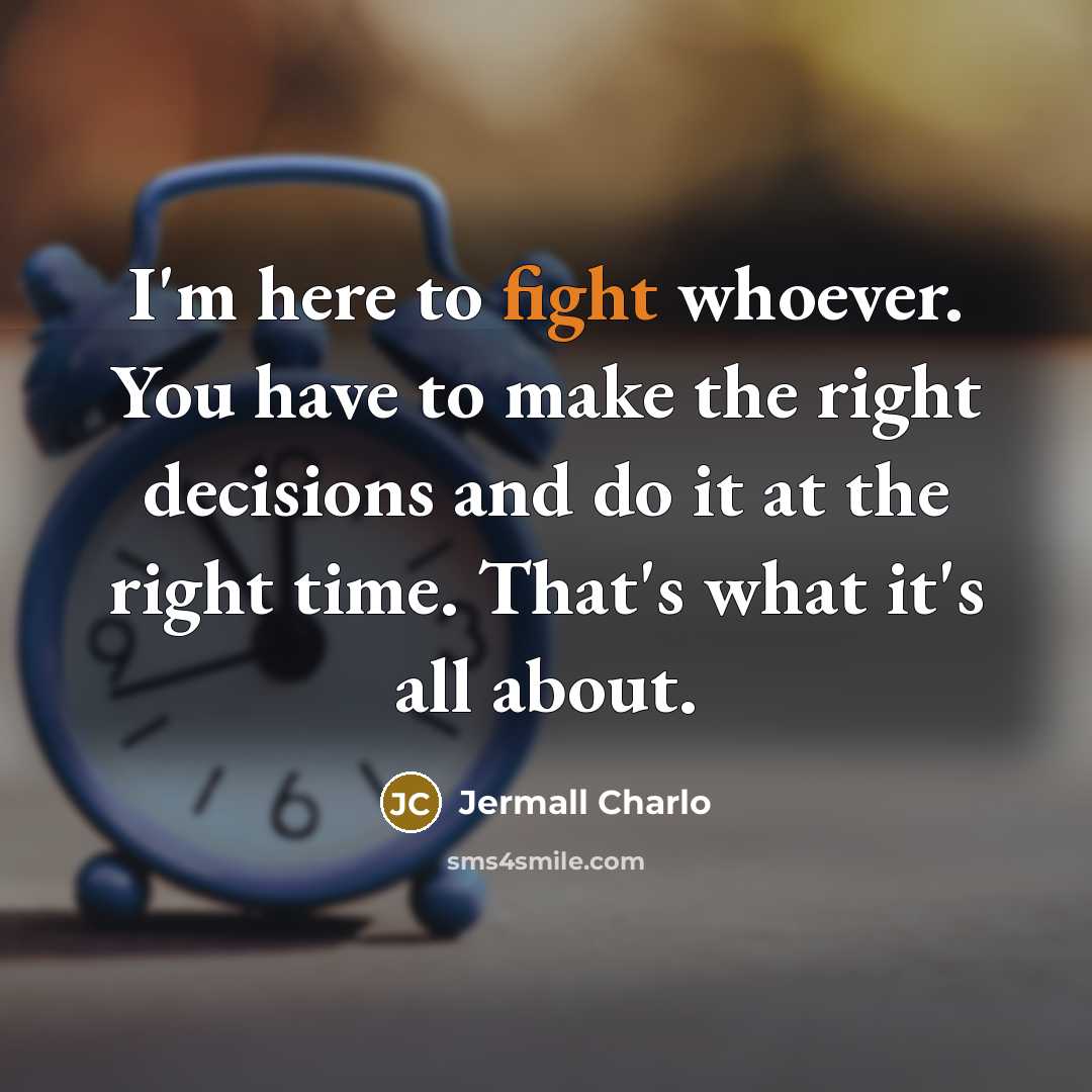 “I'm here to fight whoever. You have to make the…” quote by Jermall Charlo