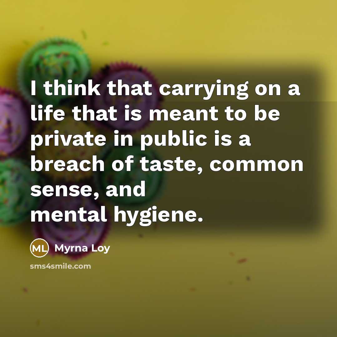 “I think that carrying on a life that is meant…” quote by Myrna Loy