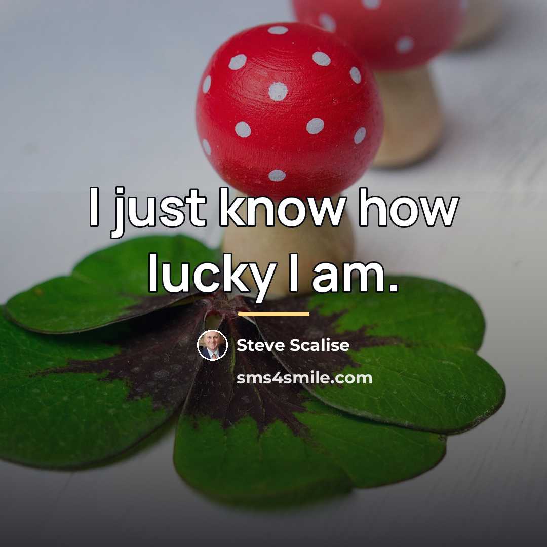 “I just know how lucky I am.…” quote by Steve Scalise