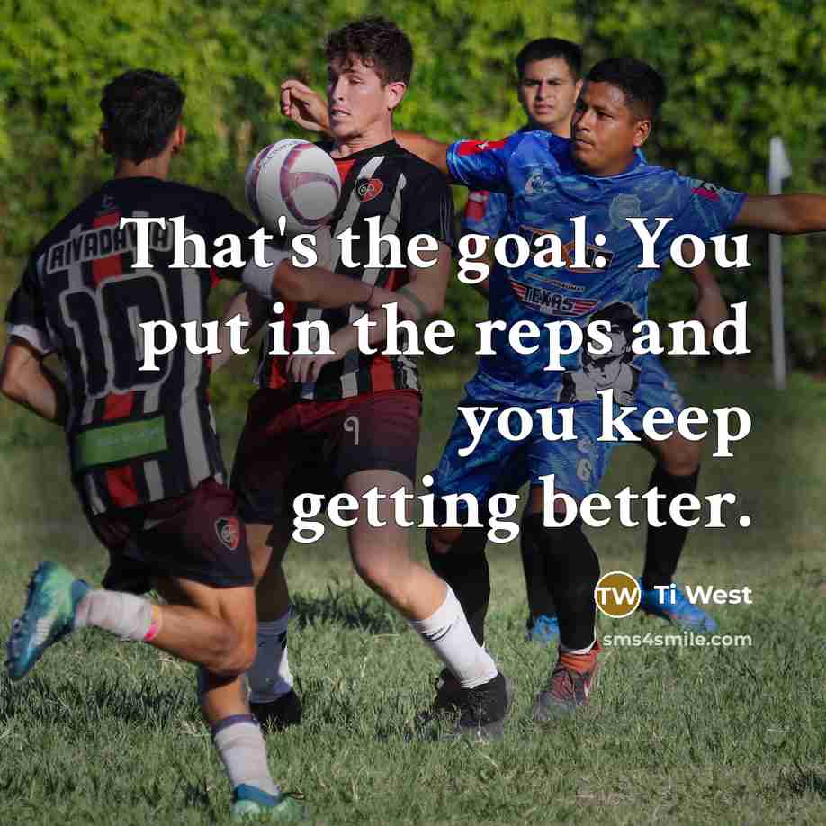 “That's the goal: You put in the reps and you…” quote by Ti West