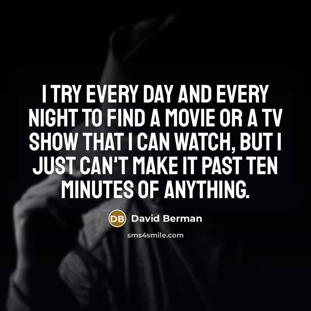 “I try every day and every night to find a…” quote by David Berman