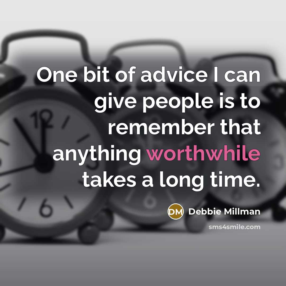 “One bit of advice I can give people is to…” quote by Debbie Millman