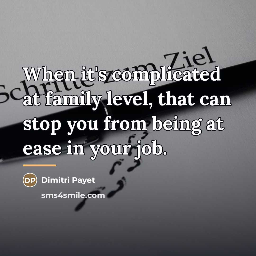 “When it's complicated at family level, that can stop you…” quote by Dimitri Payet