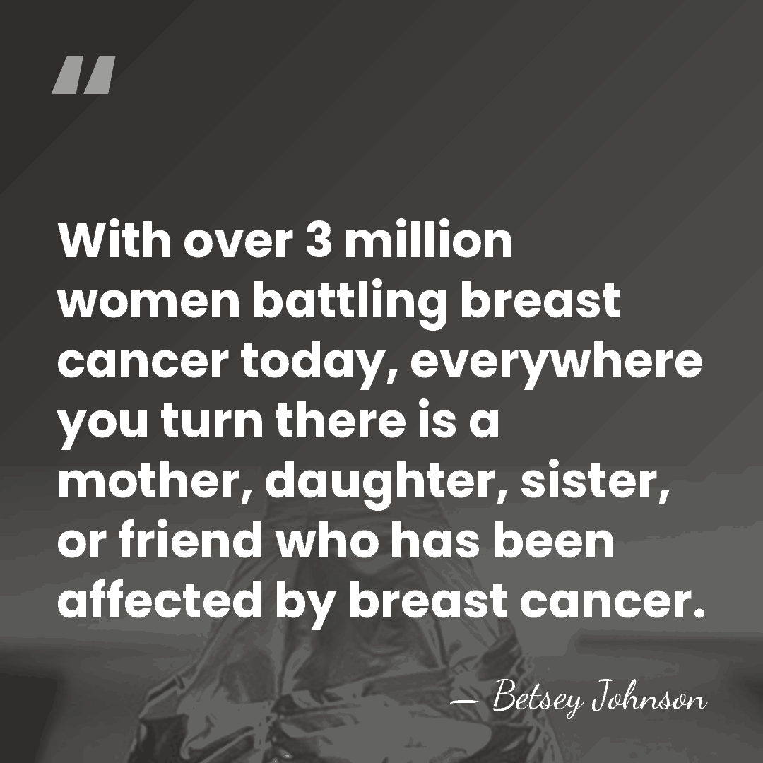 With over 3 million women battling breast cancer today, everywhere you turn&hellip; - Betsey Johnson