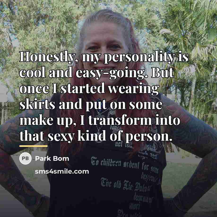 “Honestly, my personality is cool and easy-going. But once I…” quote by Park Bom
