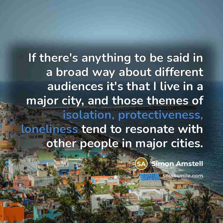 “If there's anything to be said in a broad way…” quote by Simon Amstell