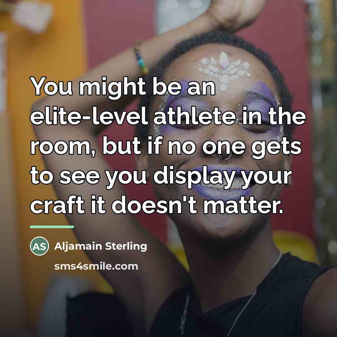 “You might be an elite-level athlete in the room, but…” quote by Aljamain Sterling