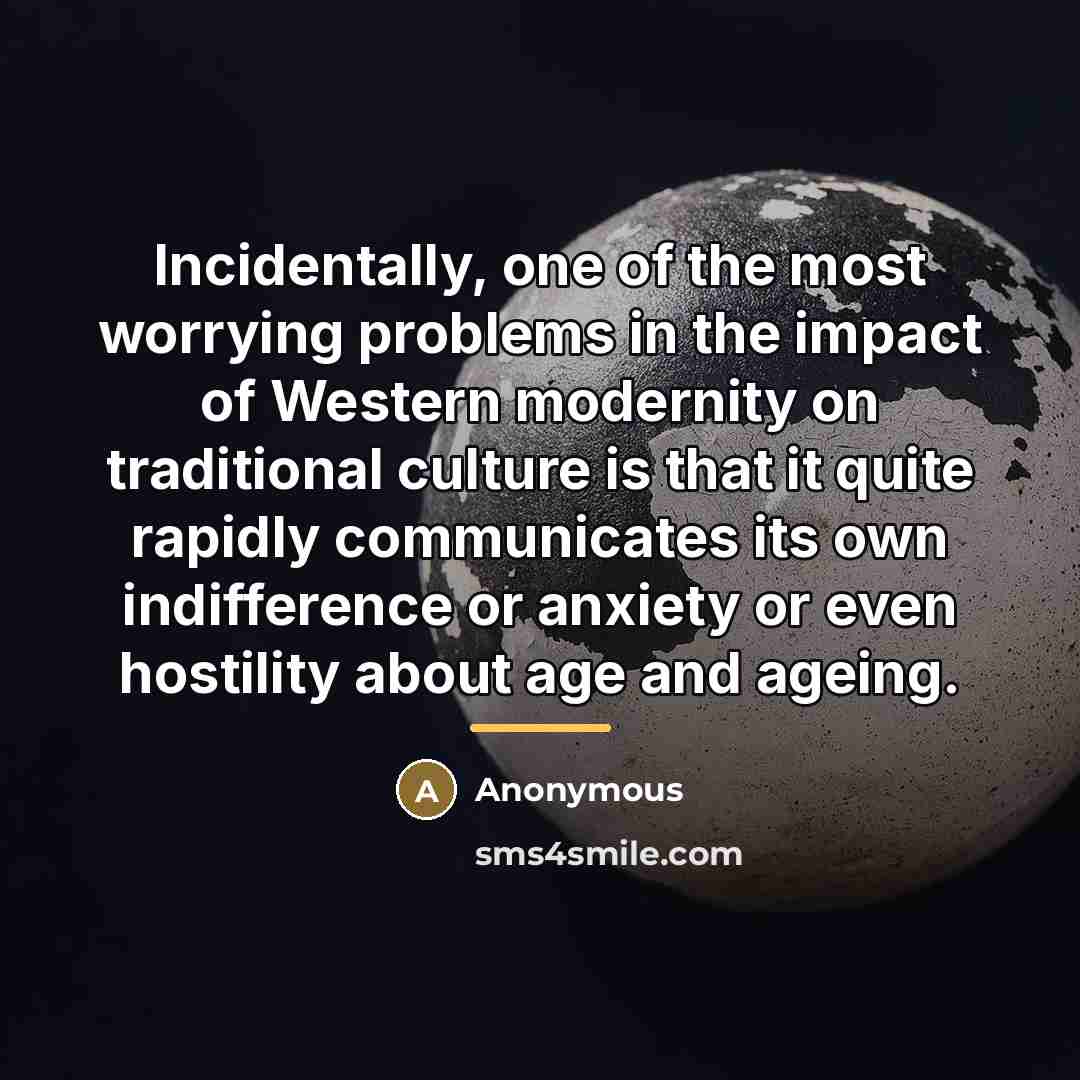 “Incidentally, one of the most worrying problems in the impact…” quote by Anonymous