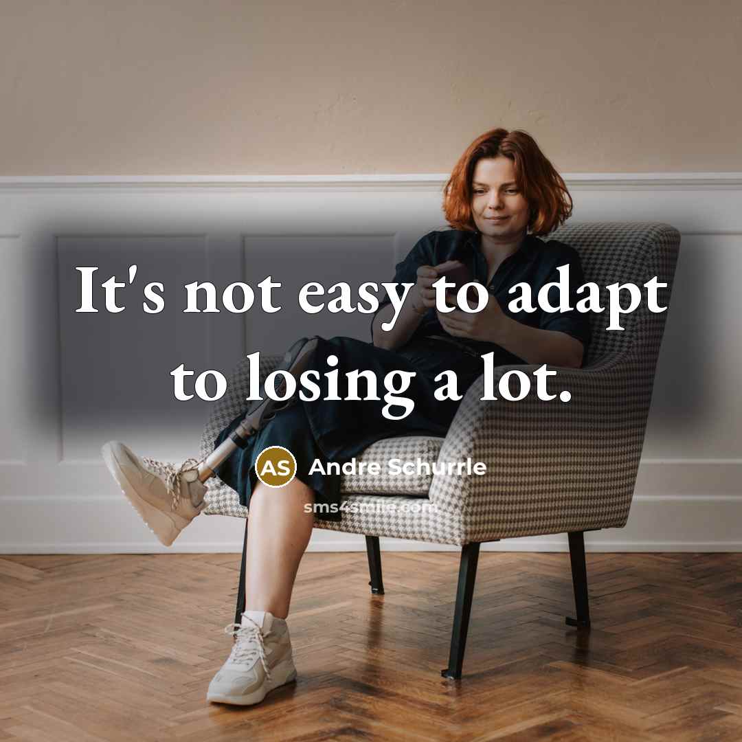 “It's not easy to adapt to losing a lot.…” quote by Andre Schurrle
