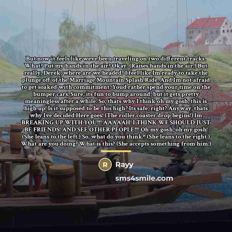 “But now it feels like weve been traveling on two…” quote by Rayy