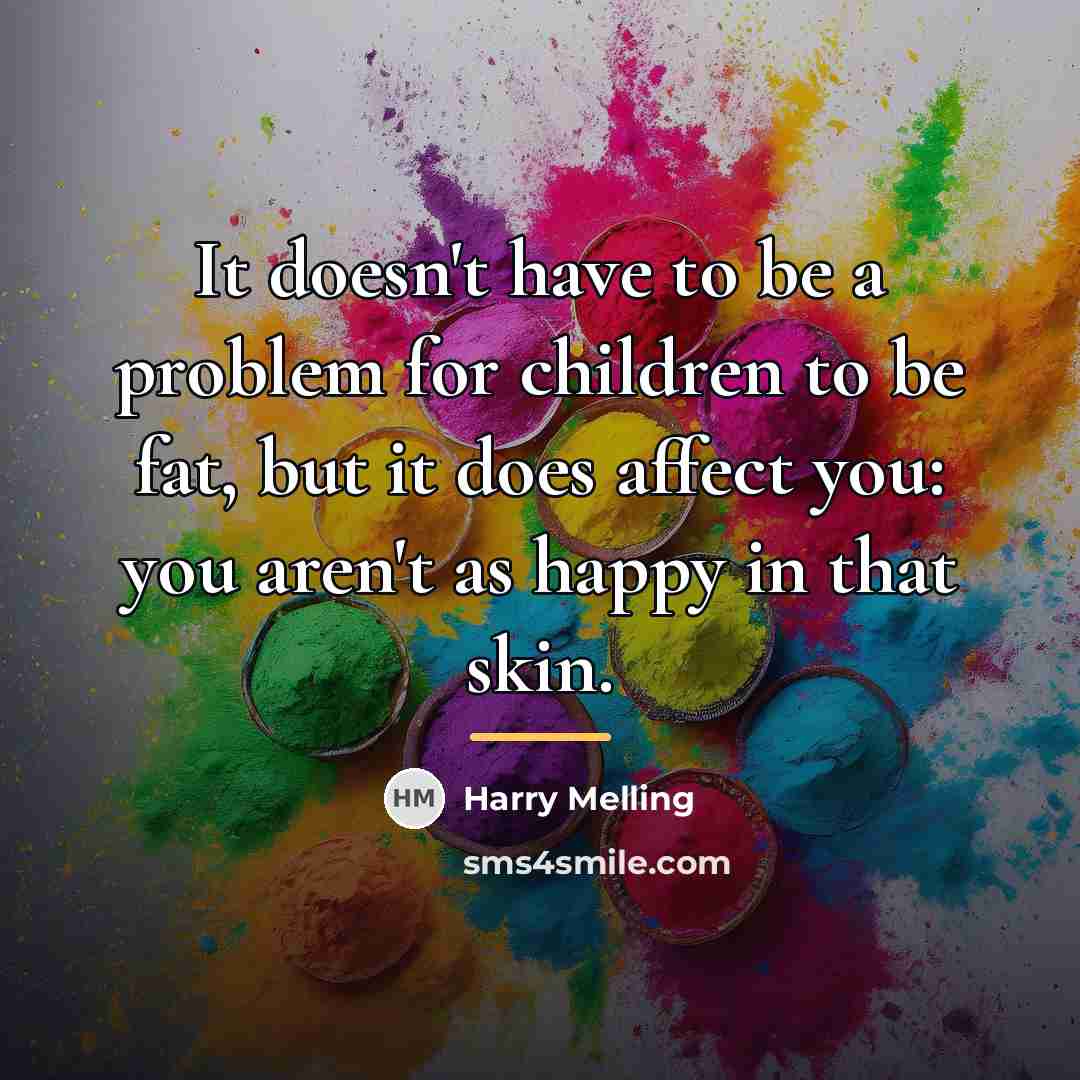 “It doesn't have to be a problem for children to…” quote by Harry Melling