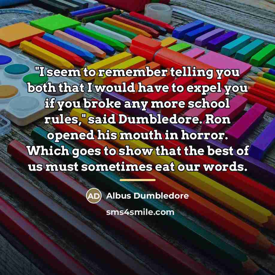 “"I seem to remember telling you both that I would…” quote by Albus Dumbledore