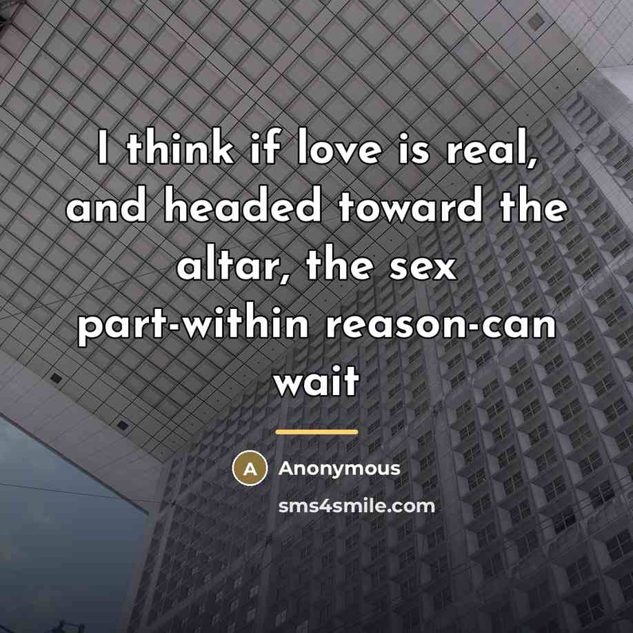 “I think if love is real, and headed toward the…” quote by Anonymous
