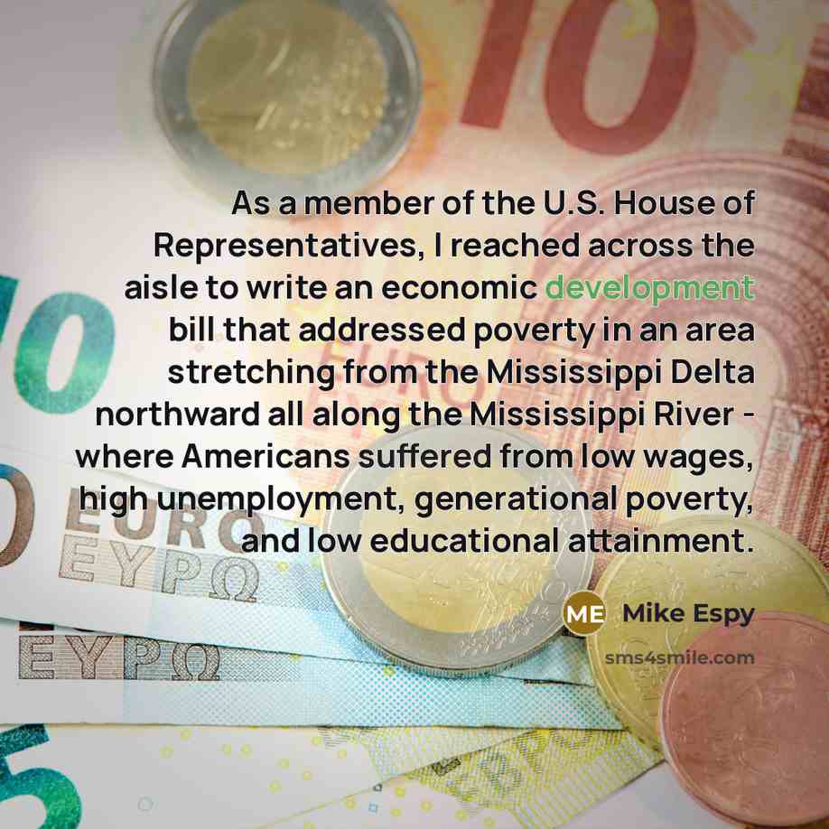 “As a member of the U.S. House of Representatives, I…” quote by Mike Espy