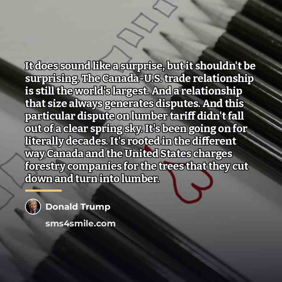 “It does sound like a surprise, but it shouldn't be…” quote by Donald Trump