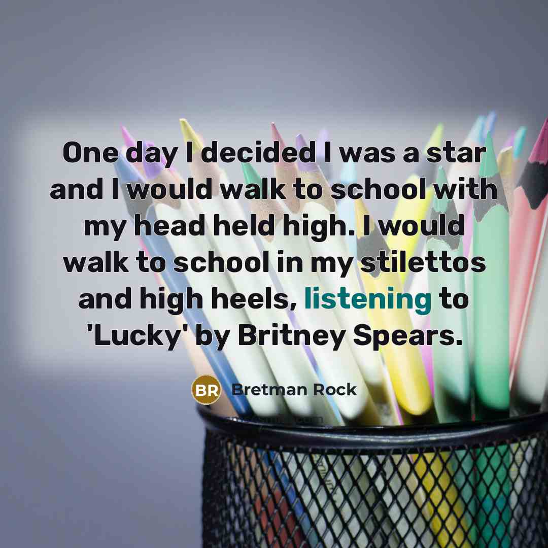 “One day I decided I was a star and I…” quote by Bretman Rock