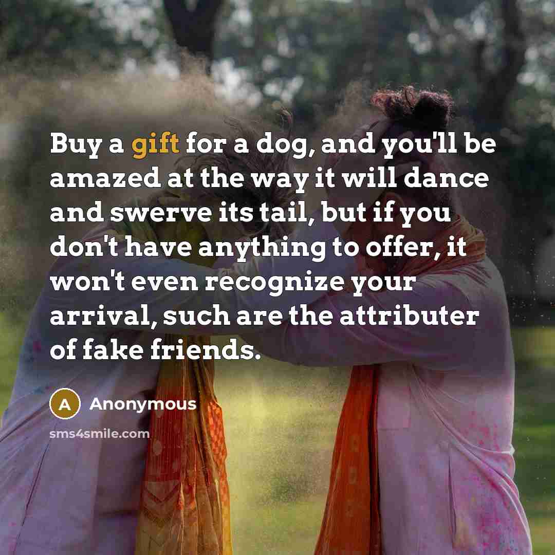 “Buy a gift for a dog, and you'll be amazed…” quote by Anonymous