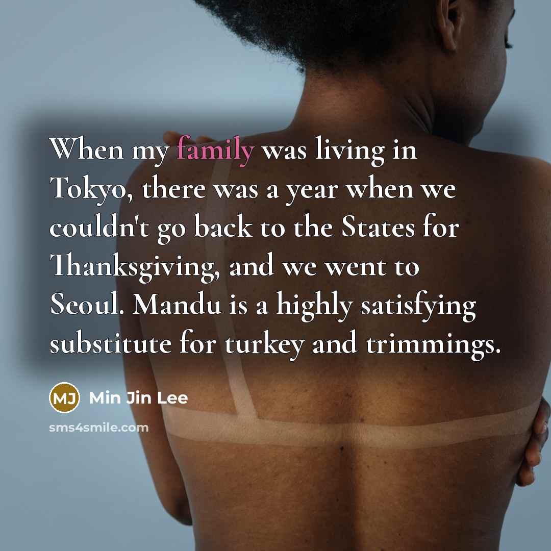 “When my family was living in Tokyo, there was a…” quote by Min Jin Lee
